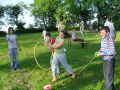 maj 2010 r. DZIEŃ MATKI I DZIEŃ DZIECKA W KRZCZONOWICACH - zabawom, grom. i konkursom nie było końca.