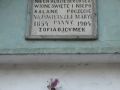 napis na kapliczce Zofii Ojczymek -fot.Krzysztof Granat 31.10.2008 r.