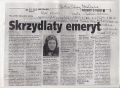 2000r.Pszczółki.Artykuł z lokalnej gazety( cz.1) o pilocie Zdzisławie Górze z Krzczonowic.Dokument nadesłał Z.Góra 02/2014r.