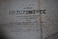 1933 r. Plan gruntów wsi Krzczonowice. Fot. Bartosz Granat 6.08.2009 r.