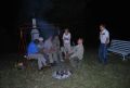 9.08.2009 r. Część mieszkańców poszła do domu. fot. 9.08.2009 r.
