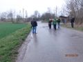 28.03.2015 r .Krzczonowice. I historyczna Droga Krzyżowa.Procesja przy skrzyżowaniu drogi do Ćmielowa, w Dołach.Zdj. Maria Krzysiek