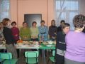 6.03.2010 r. DZIEŃ KOBIET W KRZCZONOWICACH. Od lewej - Regina Kędra, Krystyna Kuśmierz, Krystyna Krzak, Małgorzata Rużalska, Sylwia Rużalska, Aneta Zawadzka. Fot. Maria Libuda.