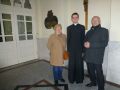 Włocławek 20.03.2019 r.Śladami bł.T.Dulnego-po seminarium oprowadzał K.i K.Granat kleryk Krzysztof fot.Pan woźny