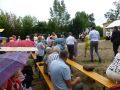 6.08.2017 r.Krzczonowice,plac przed szkołą.Msza św. trwa,liturgia eucharystyczna- Komunia św.Zdj.Krzysztof Granat