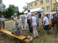 6.08.2017 r.Krzczonowice,plac przed szkołą.Msza św. trwa,liturgia eucharystyczna- Komunia św.Zdj.Krzysztof Granat