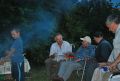 9.08.2009 r.Krzysiek Granat i Jurek Góra wspominają dawne czasy . Fot. Bartosz Granat 9.08.2009 r.