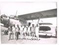 1986r.Sudan-baza.Pilot Z.Góra przed swoim samolotem An-2.